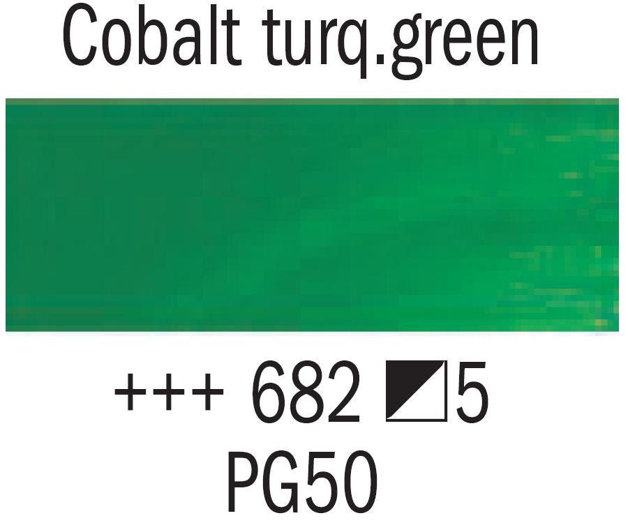 Rembrandt Oil 40ml 682 Cobalt Turquoise Green - theartshop.com.au