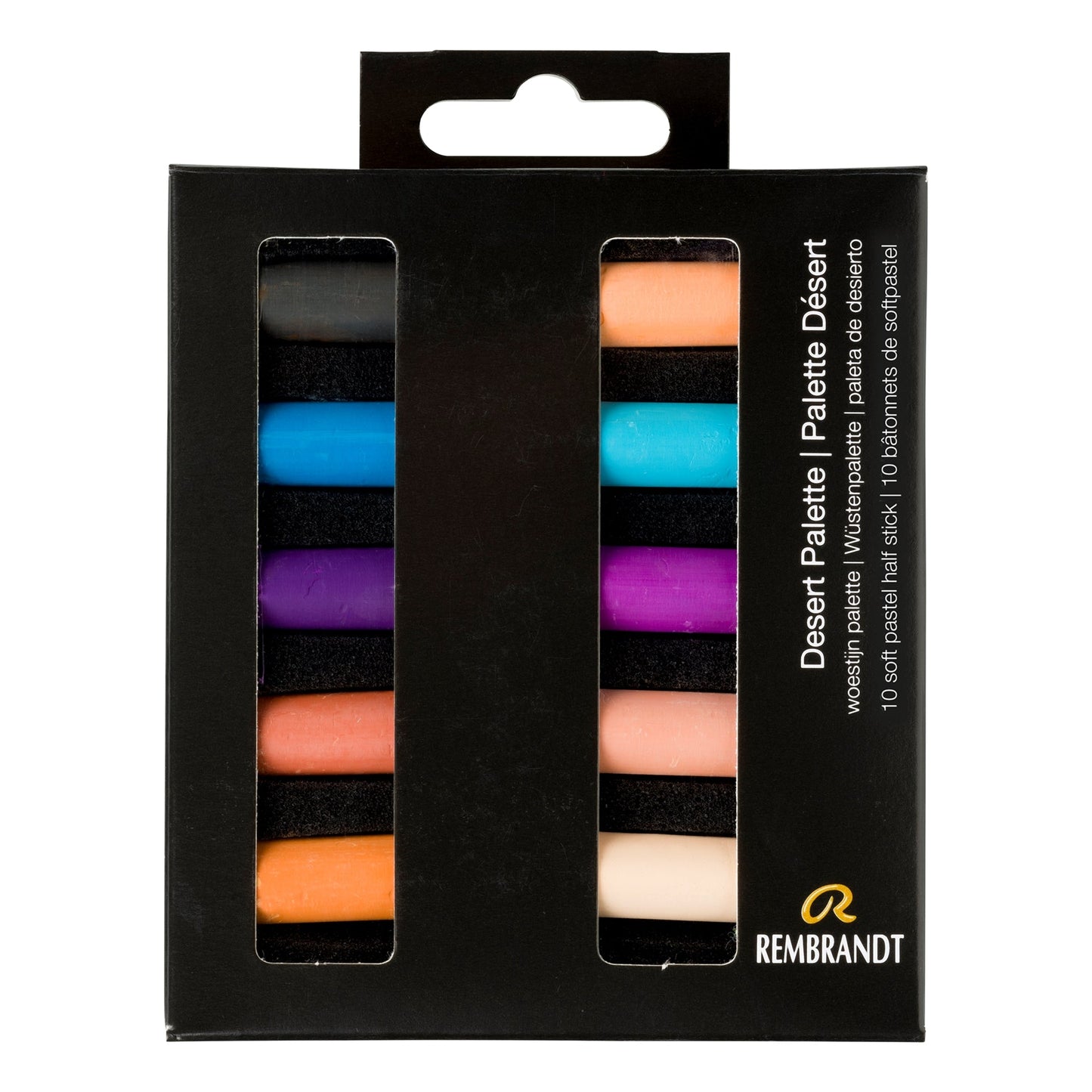 Rembrandt Soft Pastel Mini Set 10 Desert Palette - theartshop.com.au