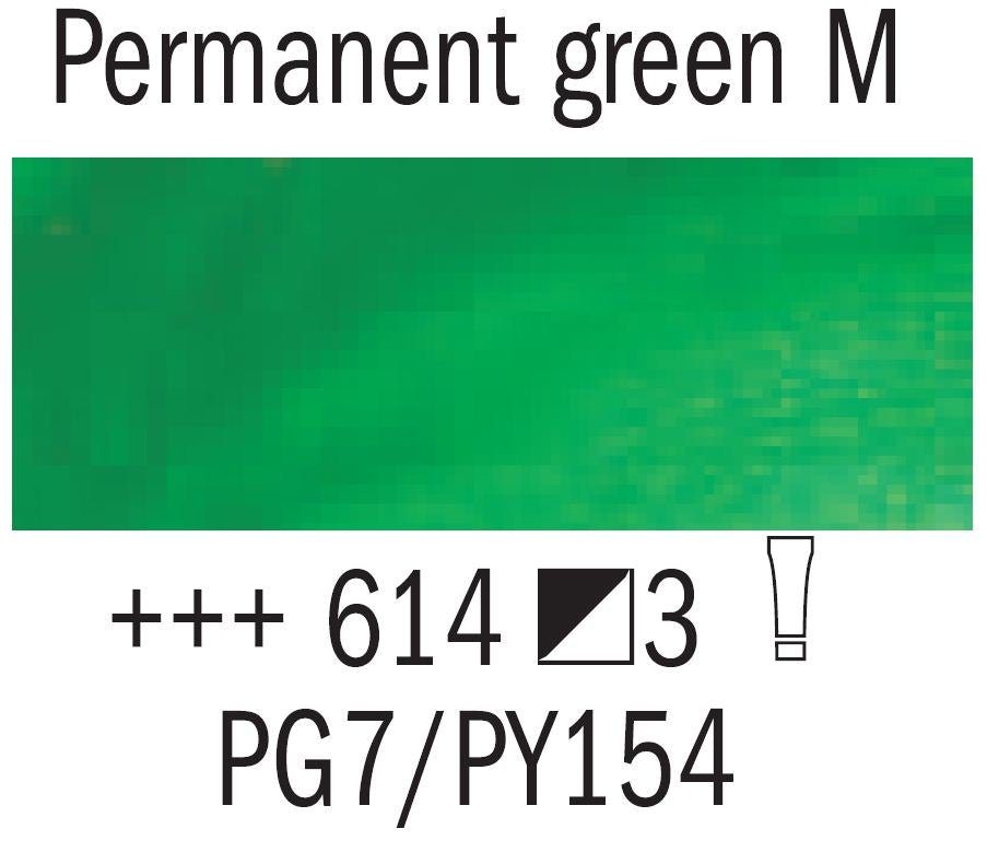 Rembrant Oil 150ml Permanent Green Medium - theartshop.com.au