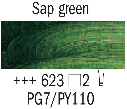 Rembrant Oil 150ml Sap Green - theartshop.com.au