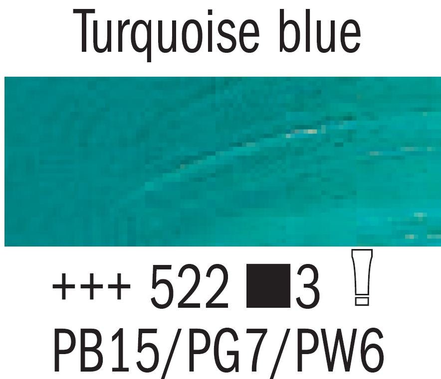 Rembrant Oil 150ml Turquoise Blue - theartshop.com.au