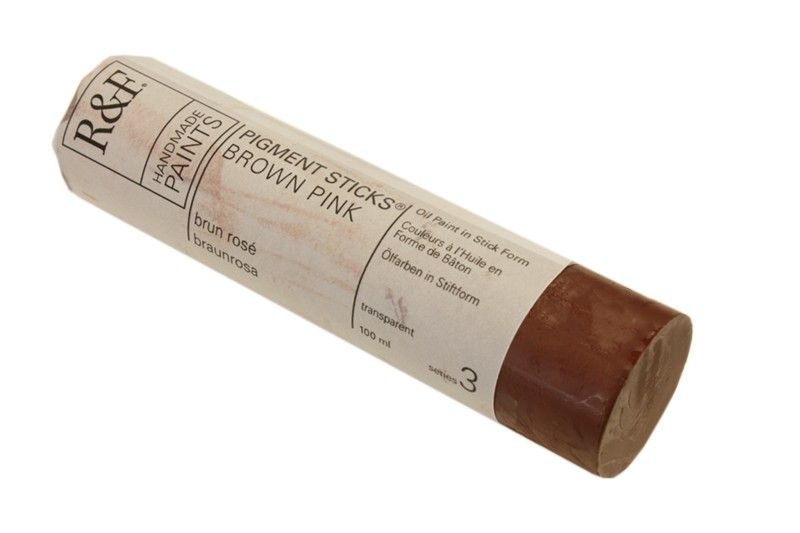 R&F Pigment Stick 100ml Brown Pink - theartshop.com.au