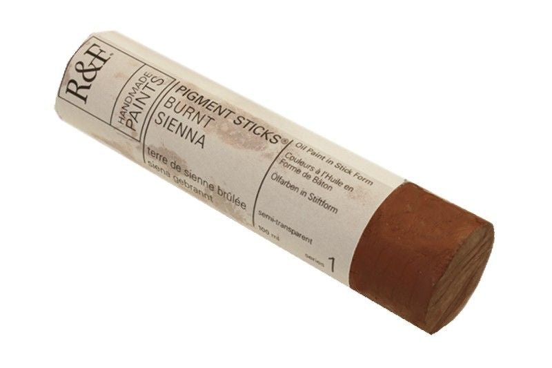 R&F Pigment Stick 100ml Burnt Sienna - theartshop.com.au