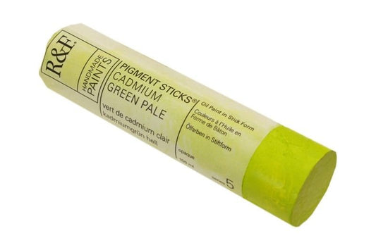 R&F Pigment Stick 100ml Cadmium Green Pale - theartshop.com.au