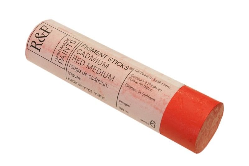 R&F Pigment Stick 100ml Cadmium Red Medium - theartshop.com.au