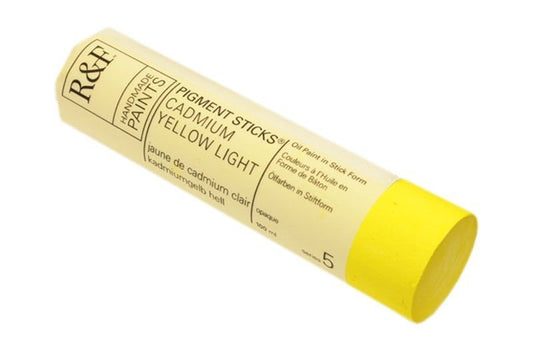 R&F Pigment Stick 100ml Cadmium Yellow Light - theartshop.com.au