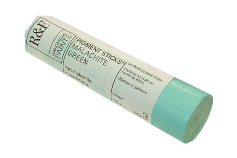 R&F Pigment Stick 100ml Malachite Green - theartshop.com.au