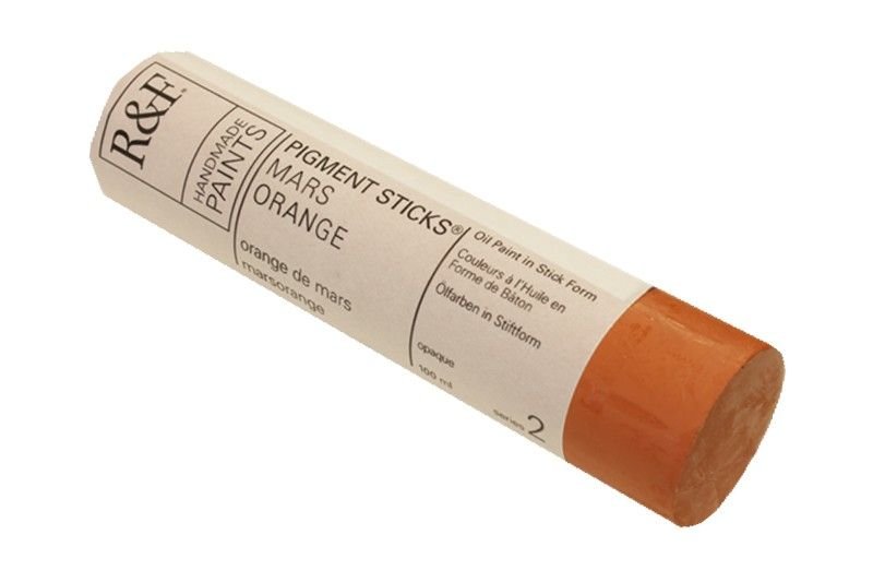 R&F Pigment Stick 100ml Mars Orange - theartshop.com.au