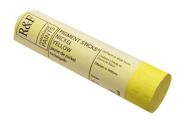 R&F Pigment Stick 100ml Nickel Yellow - theartshop.com.au