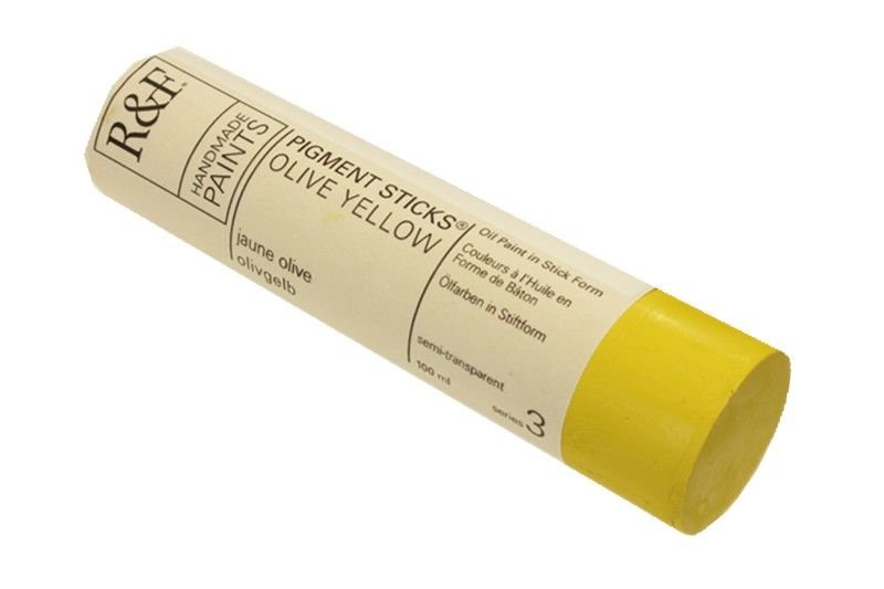 R&F Pigment Stick 100ml Olive Yellow - theartshop.com.au