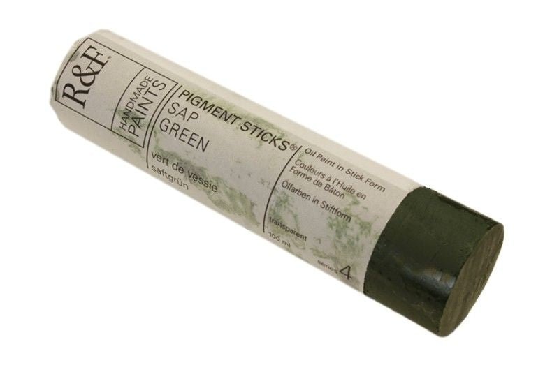 R&F Pigment Stick 100ml Sap Green - theartshop.com.au