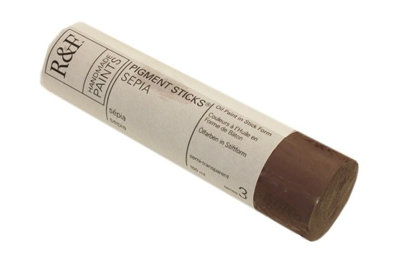 R&F Pigment Stick 100ml Sepia - theartshop.com.au