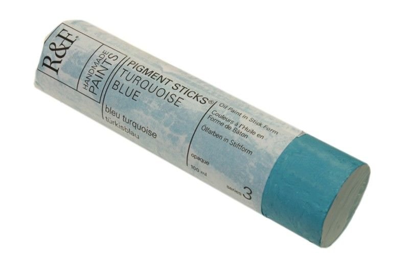 R&F Pigment Stick 100ml Turquoise Blue - theartshop.com.au