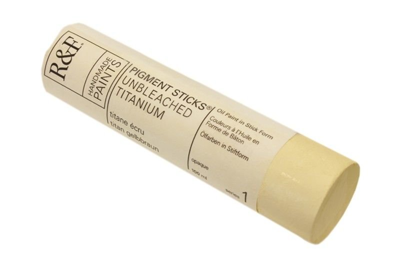 R&F Pigment Stick 100ml Unbleached Titanium - theartshop.com.au