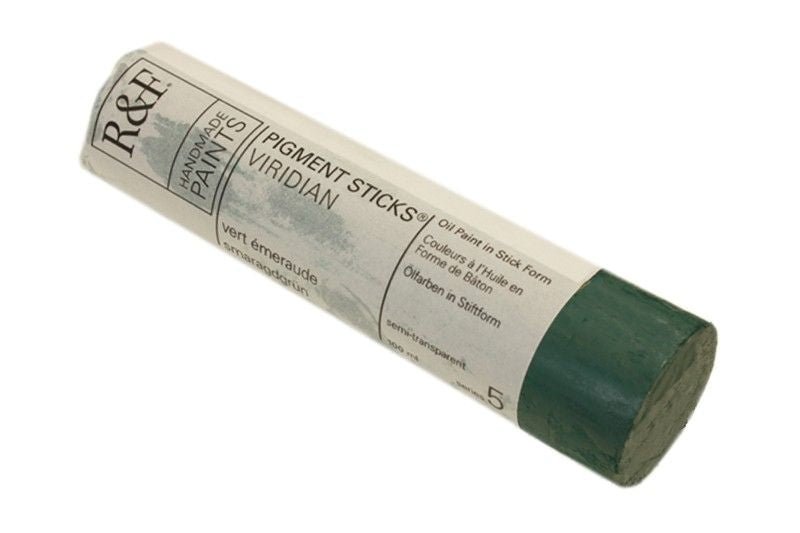 R&F Pigment Stick 100ml Viridian - theartshop.com.au