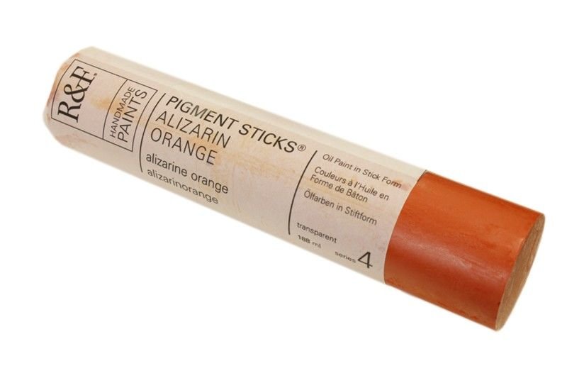 R&F Pigment Stick 188ml Alizarin Orange - theartshop.com.au