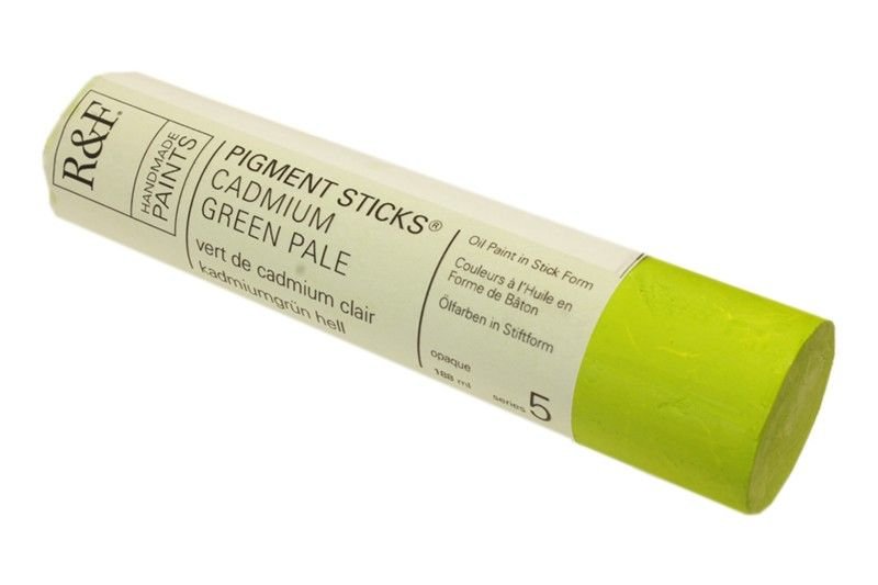 R&F Pigment Stick 188ml Cadmium Green Pale - theartshop.com.au