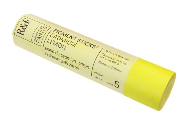 R&F Pigment Stick 188ml Cadmium Lemon - theartshop.com.au