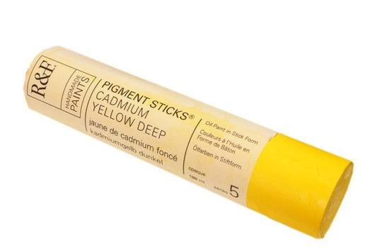 R&F Pigment Stick 188ml Cadmium Yellow Deep - theartshop.com.au