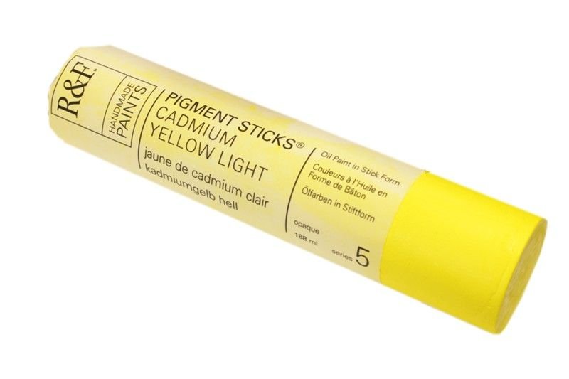 R&F Pigment Stick 188ml Cadmium Yellow Light - theartshop.com.au