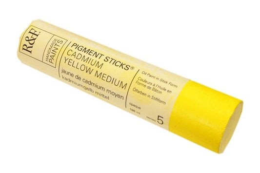 R&F Pigment Stick 188ml Cadmium Yellow Medium - theartshop.com.au