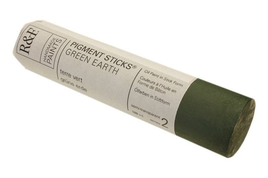 R&F Pigment Stick 188ml Green Earth - theartshop.com.au