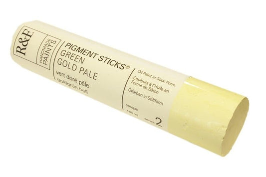 R&F Pigment Stick 188ml Green Gold Pale - theartshop.com.au