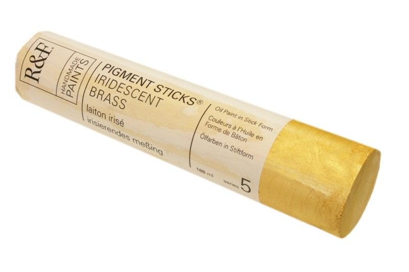 R&F Pigment Stick 188ml Iridescent Brass - theartshop.com.au