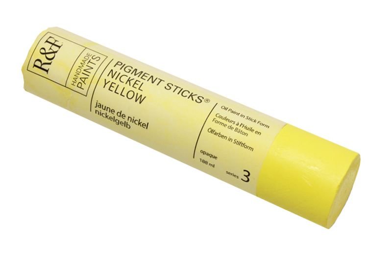 R&F Pigment Stick 188ml Nickel Yellow - theartshop.com.au