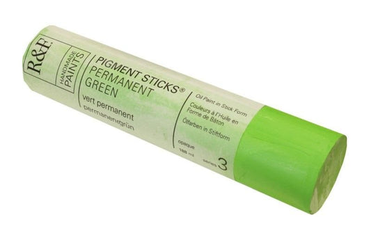 R&F Pigment Stick 188ml Permanent Green - theartshop.com.au
