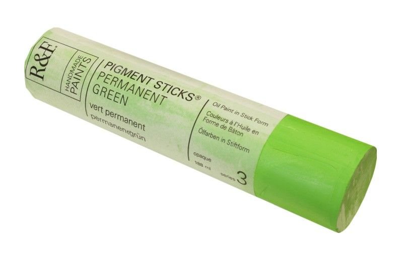 R&F Pigment Stick 188ml Permanent Green - theartshop.com.au