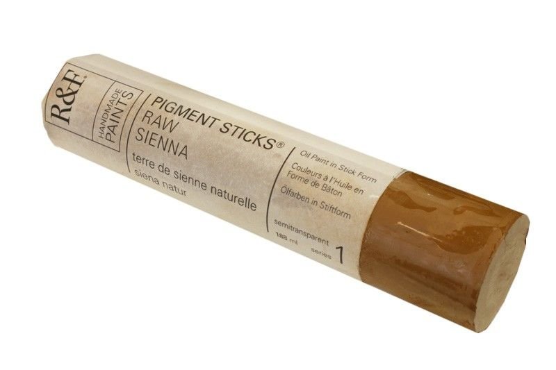 R&F Pigment Stick 188ml Raw Sienna - theartshop.com.au