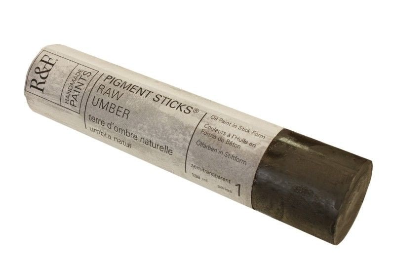 R&F Pigment Stick 188ml Raw Umber - theartshop.com.au