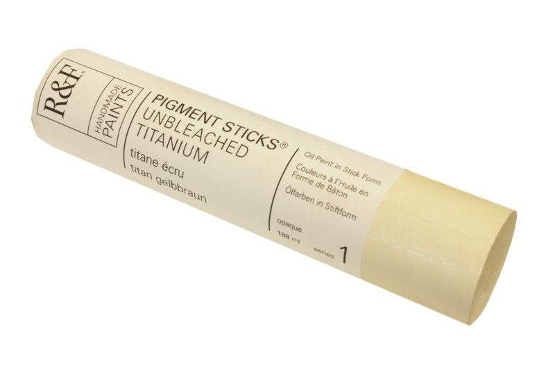 R&F Pigment Stick 188ml Unbleached Titanium - theartshop.com.au