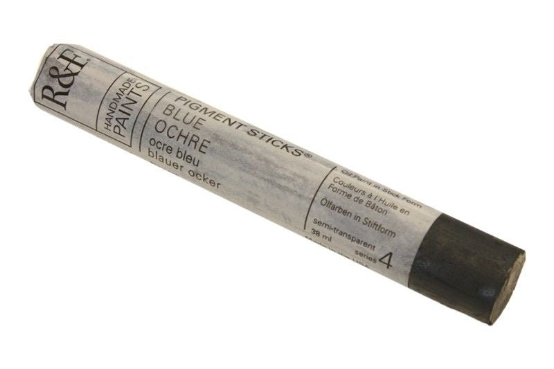 R&F Pigment Stick 38ml Blue Ochre - theartshop.com.au