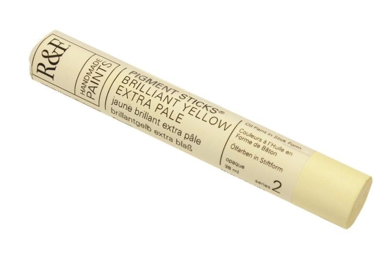 R&F Pigment Stick 38ml Brilliant Yellow Extra Pale - theartshop.com.au