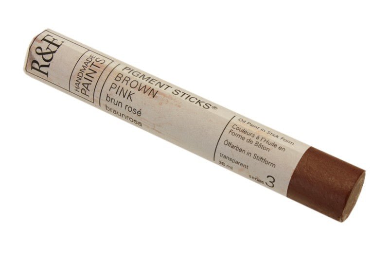 R&F Pigment Stick 38ml Brown Pink - theartshop.com.au