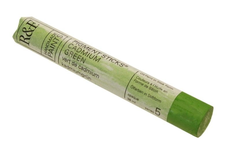 R&F Pigment Stick 38ml Cadmium Green - theartshop.com.au