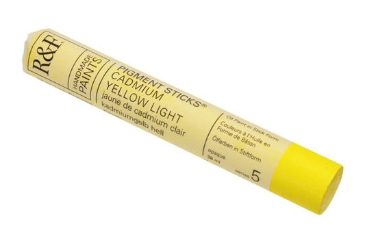 R&F Pigment Stick 38ml Cadmium Yellow Light - theartshop.com.au