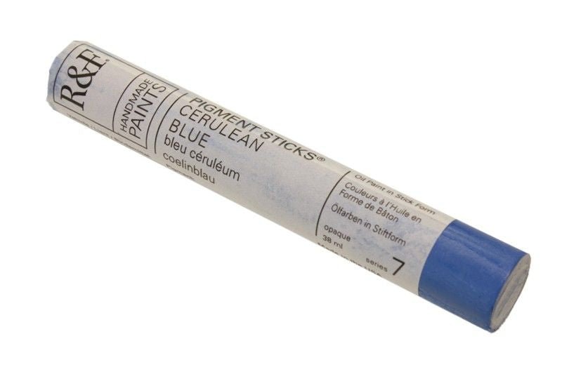 R&F Pigment Stick 38ml Cerulean Blue - theartshop.com.au