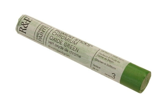 R&F Pigment Stick 38ml Chromium Oxide Green - theartshop.com.au