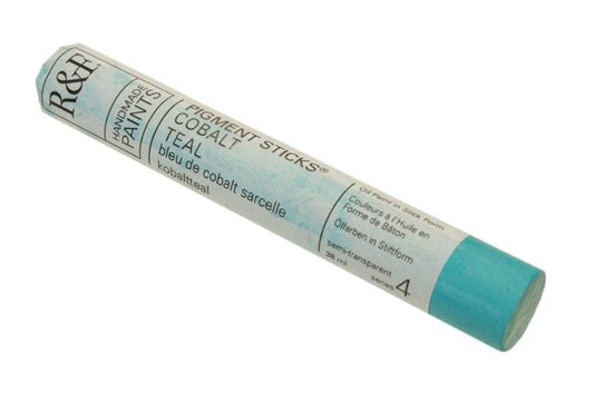 R&F Pigment Stick 38ml Cobalt Teal - theartshop.com.au