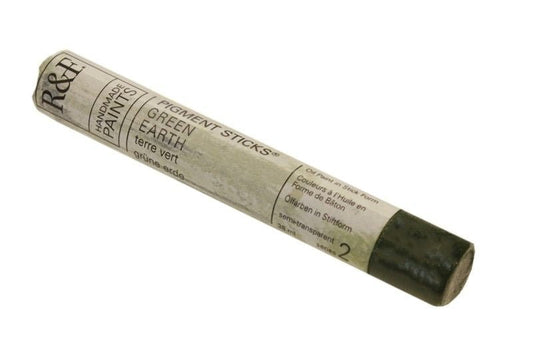 R&F Pigment Stick 38ml Green Earth - theartshop.com.au