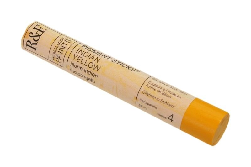 R&F Pigment Stick 38ml Indian Yellow - theartshop.com.au