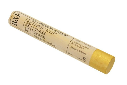 R&F Pigment Stick 38ml Iridescent Brass - theartshop.com.au