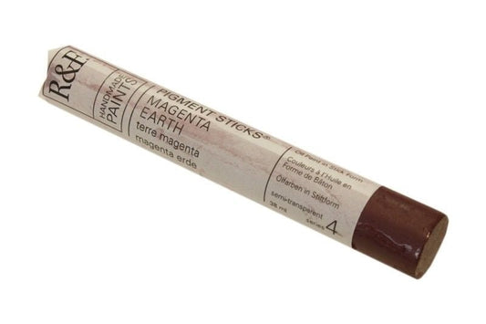 R&F Pigment Stick 38ml Magenta Earth - theartshop.com.au