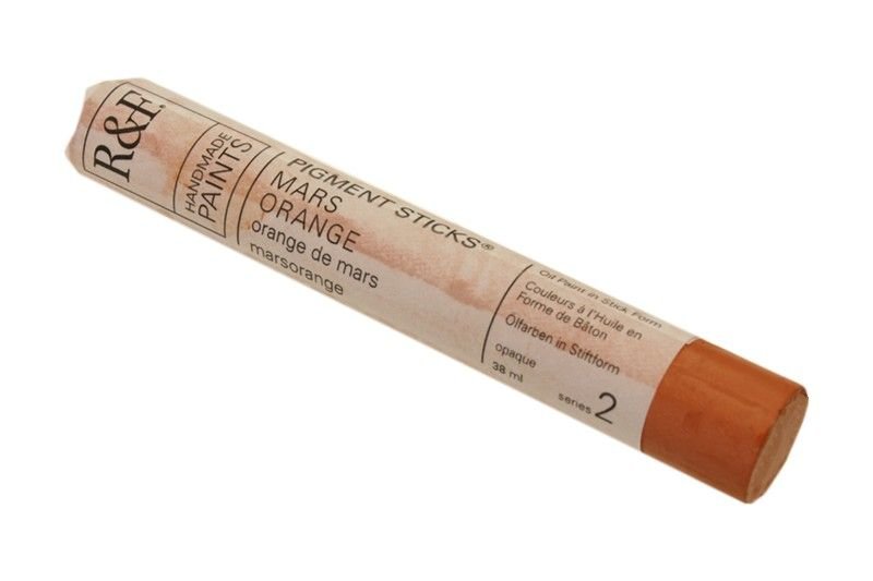 R&F Pigment Stick 38ml Mars Orange - theartshop.com.au