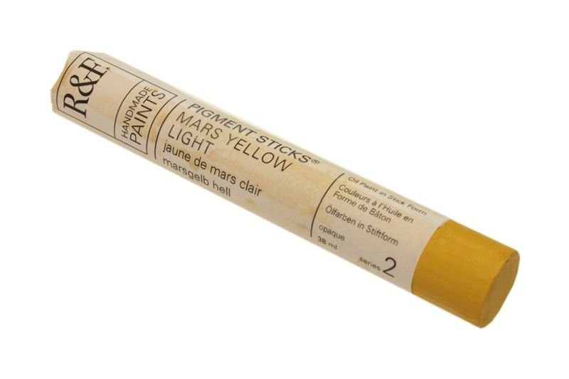 R&F Pigment Stick 38ml Mars Yellow Light - theartshop.com.au