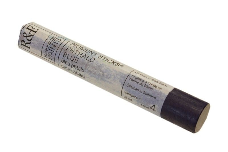 R&F Pigment Stick 38ml Phthalo Blue - theartshop.com.au