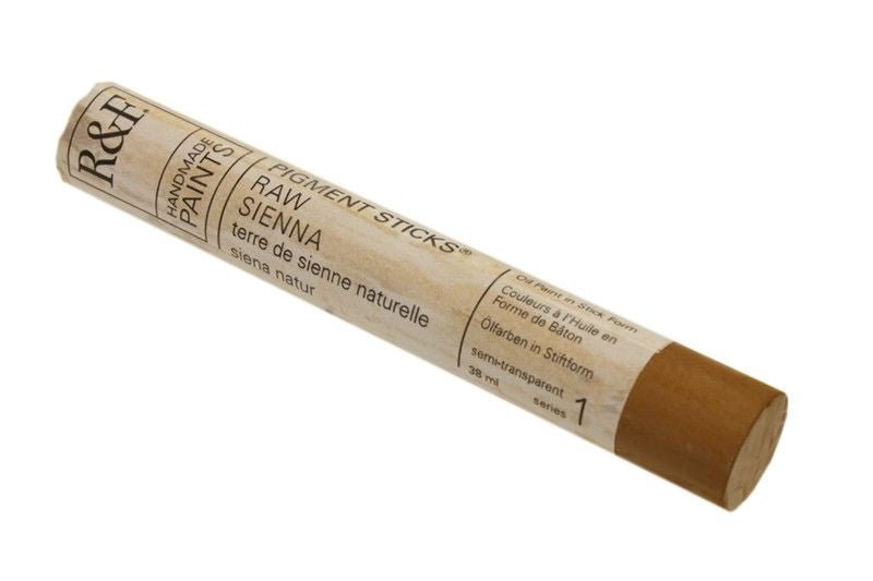 R&F Pigment Stick 38ml Raw Sienna - theartshop.com.au